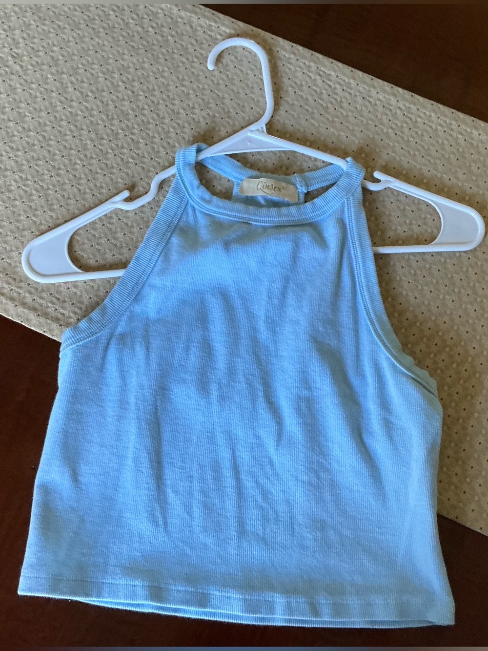 Qinsen Tank cropped Sz L